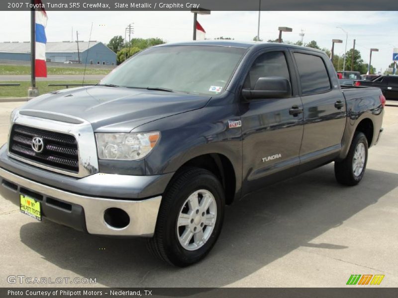 Slate Metallic / Graphite Gray 2007 Toyota Tundra SR5 CrewMax