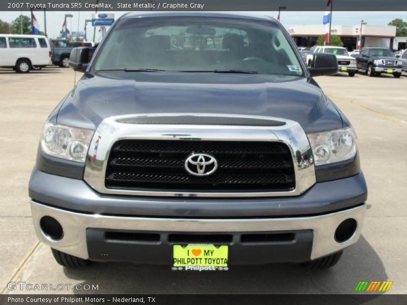 Slate Metallic / Graphite Gray 2007 Toyota Tundra SR5 CrewMax