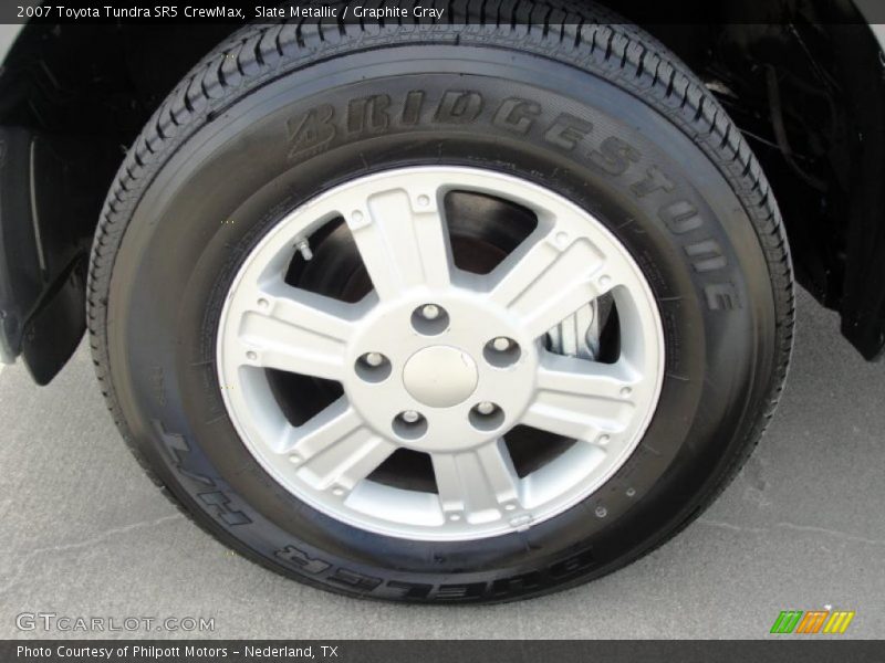 Slate Metallic / Graphite Gray 2007 Toyota Tundra SR5 CrewMax