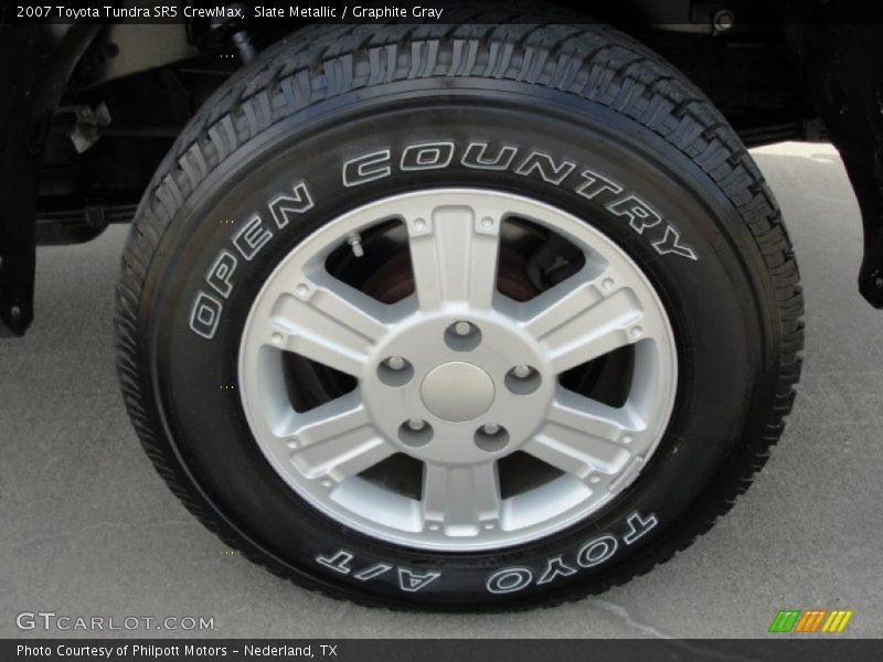 Slate Metallic / Graphite Gray 2007 Toyota Tundra SR5 CrewMax