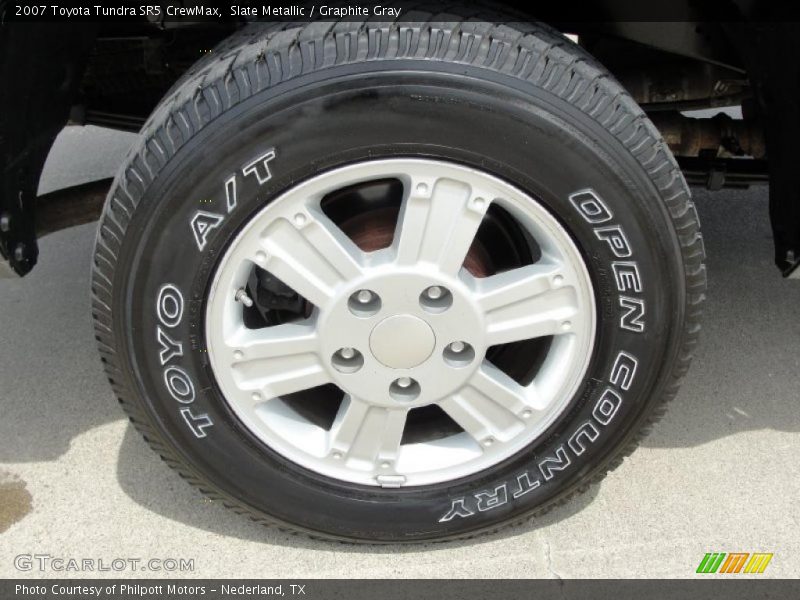 Slate Metallic / Graphite Gray 2007 Toyota Tundra SR5 CrewMax