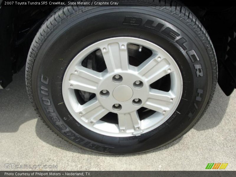 Slate Metallic / Graphite Gray 2007 Toyota Tundra SR5 CrewMax