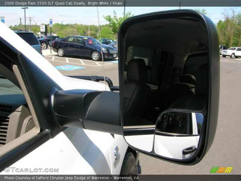Bright White / Khaki 2006 Dodge Ram 3500 SLT Quad Cab Dually