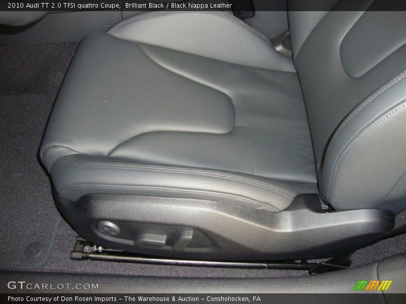 Brilliant Black / Black Nappa Leather 2010 Audi TT 2.0 TFSI quattro Coupe