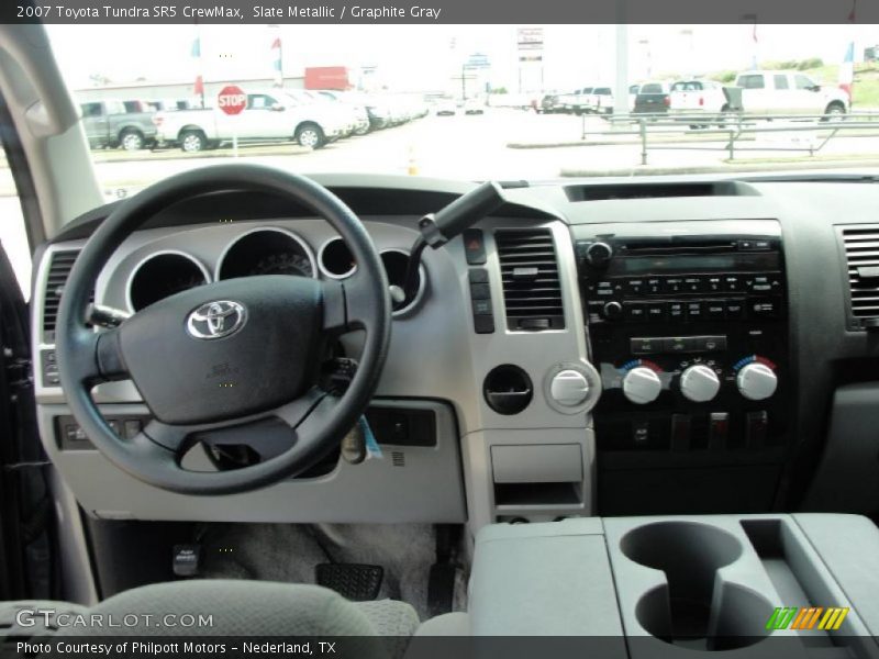 Slate Metallic / Graphite Gray 2007 Toyota Tundra SR5 CrewMax