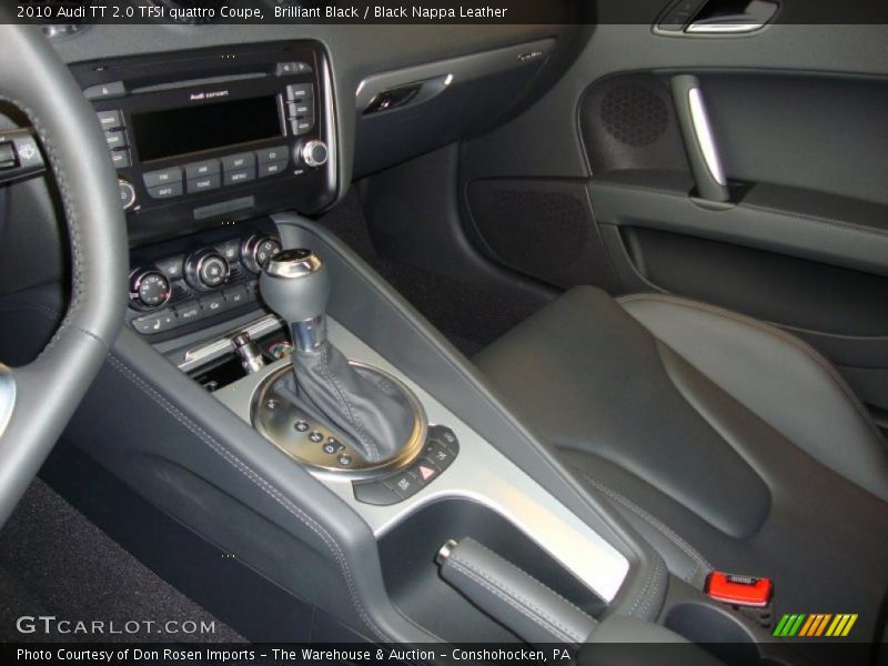 Brilliant Black / Black Nappa Leather 2010 Audi TT 2.0 TFSI quattro Coupe