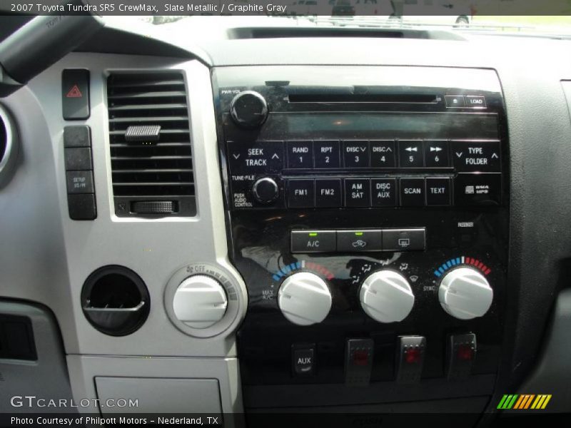 Slate Metallic / Graphite Gray 2007 Toyota Tundra SR5 CrewMax