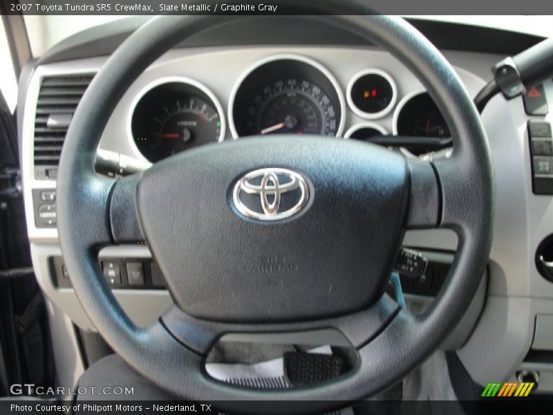 Slate Metallic / Graphite Gray 2007 Toyota Tundra SR5 CrewMax