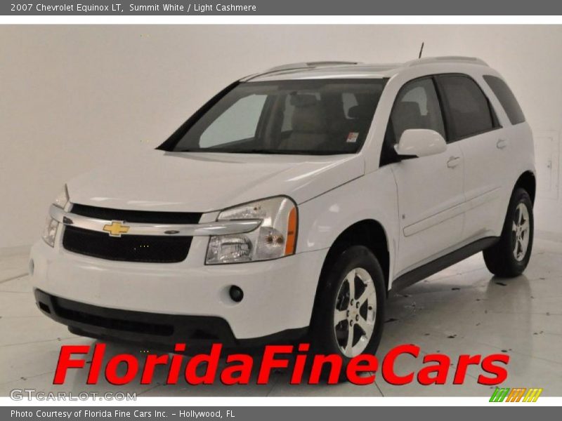 Summit White / Light Cashmere 2007 Chevrolet Equinox LT