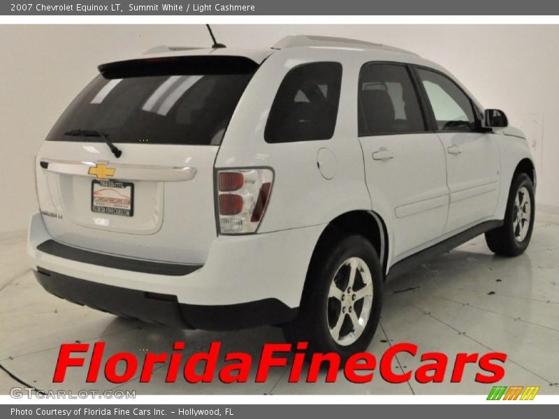 Summit White / Light Cashmere 2007 Chevrolet Equinox LT