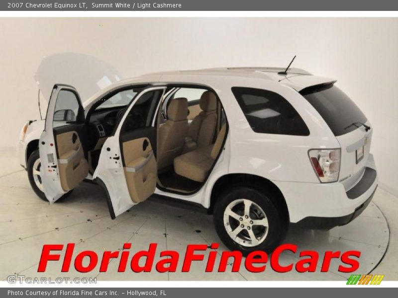 Summit White / Light Cashmere 2007 Chevrolet Equinox LT