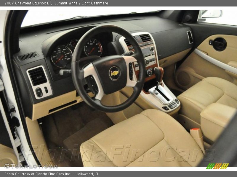 Summit White / Light Cashmere 2007 Chevrolet Equinox LT