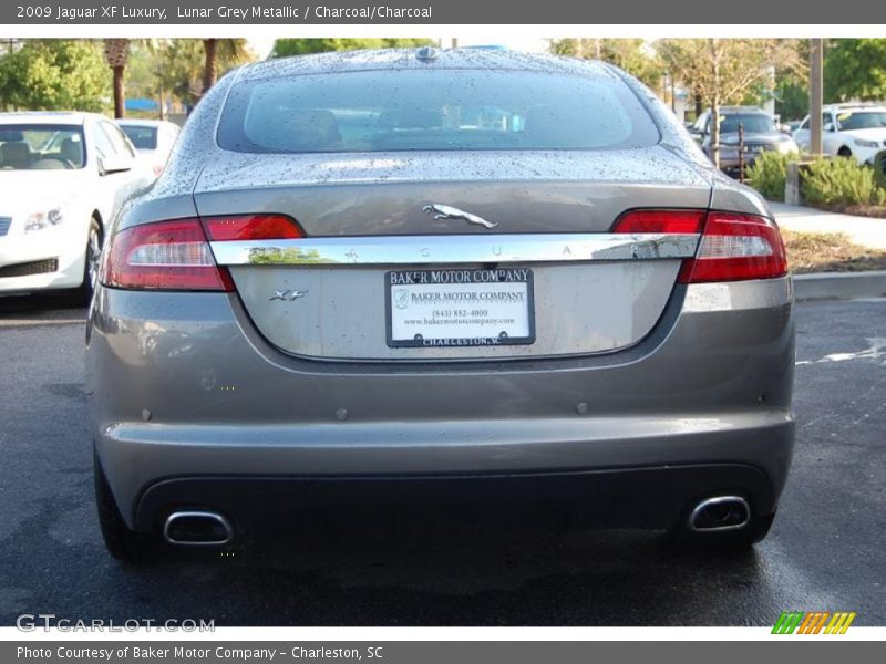 Lunar Grey Metallic / Charcoal/Charcoal 2009 Jaguar XF Luxury