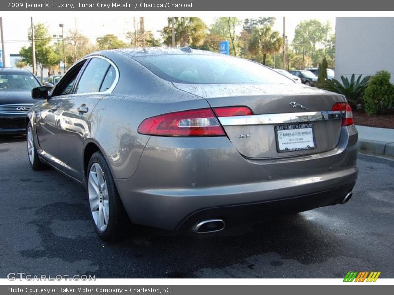 Lunar Grey Metallic / Charcoal/Charcoal 2009 Jaguar XF Luxury