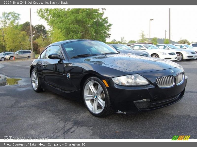 Jet Black / Black 2007 BMW Z4 3.0si Coupe
