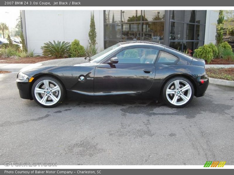 Jet Black / Black 2007 BMW Z4 3.0si Coupe