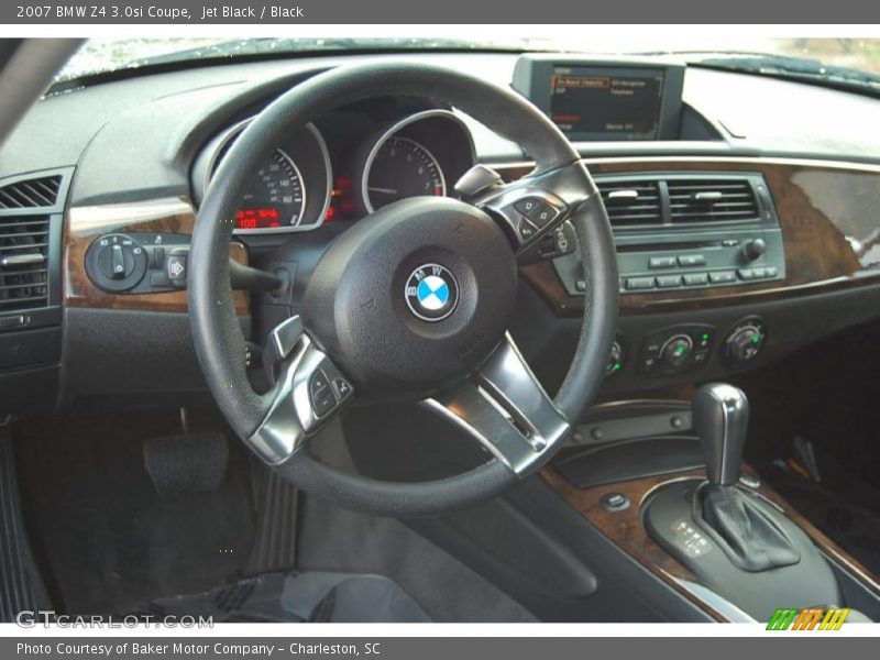 Jet Black / Black 2007 BMW Z4 3.0si Coupe