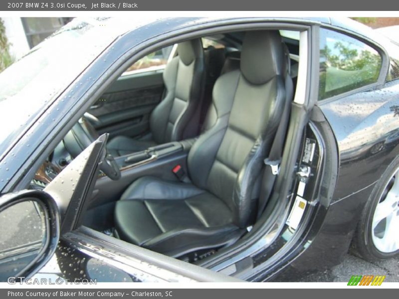 Jet Black / Black 2007 BMW Z4 3.0si Coupe
