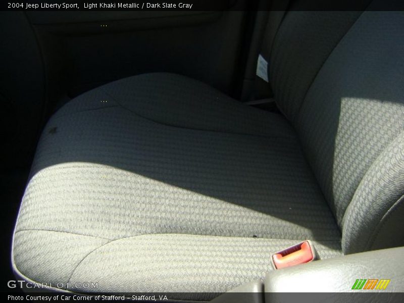 Light Khaki Metallic / Dark Slate Gray 2004 Jeep Liberty Sport