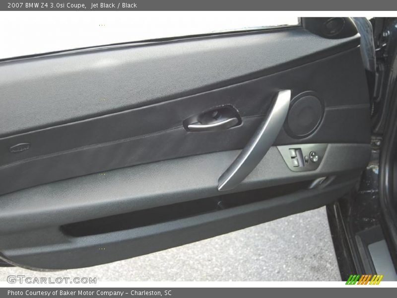 Jet Black / Black 2007 BMW Z4 3.0si Coupe