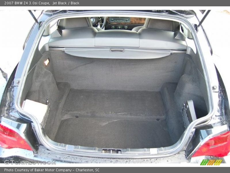 Jet Black / Black 2007 BMW Z4 3.0si Coupe