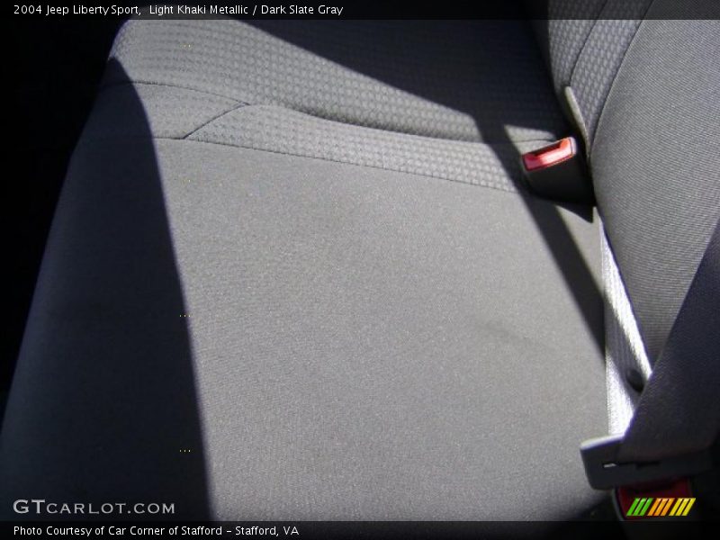 Light Khaki Metallic / Dark Slate Gray 2004 Jeep Liberty Sport