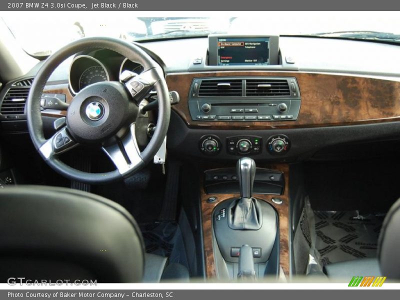 Jet Black / Black 2007 BMW Z4 3.0si Coupe