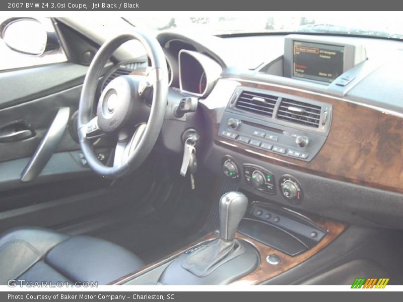 Jet Black / Black 2007 BMW Z4 3.0si Coupe