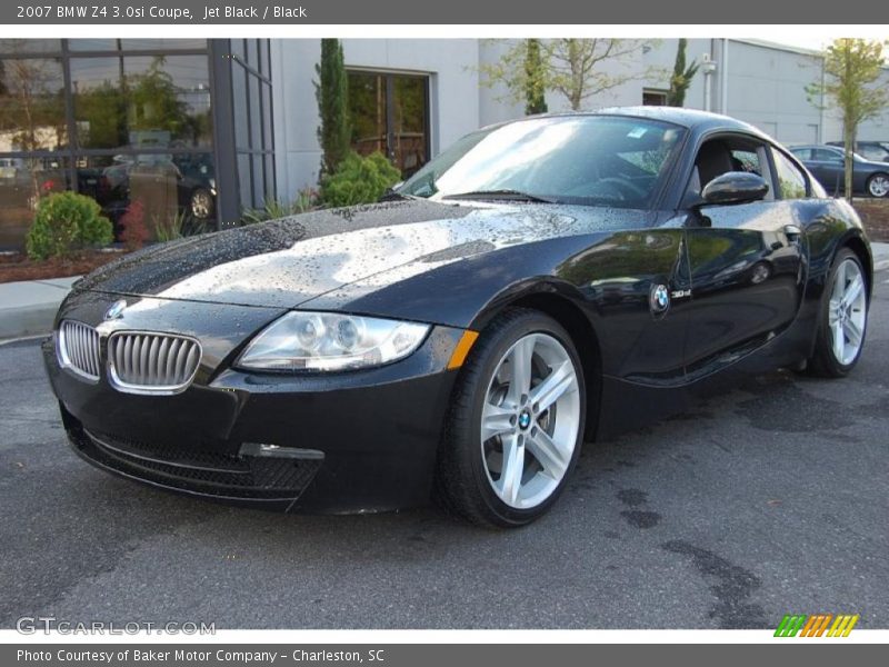 Jet Black / Black 2007 BMW Z4 3.0si Coupe