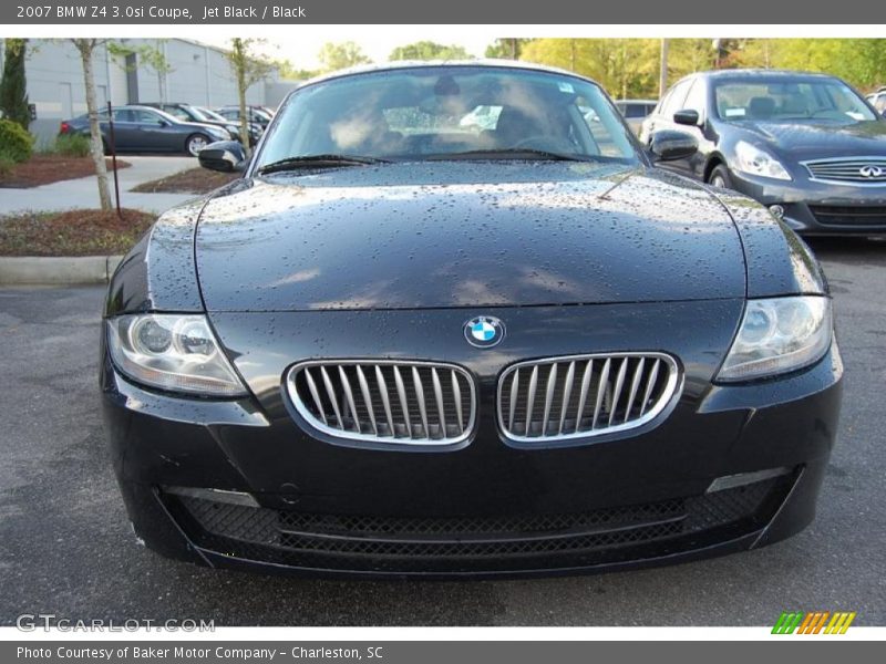Jet Black / Black 2007 BMW Z4 3.0si Coupe