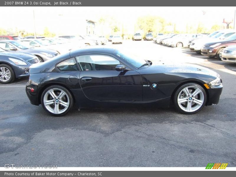 Jet Black / Black 2007 BMW Z4 3.0si Coupe