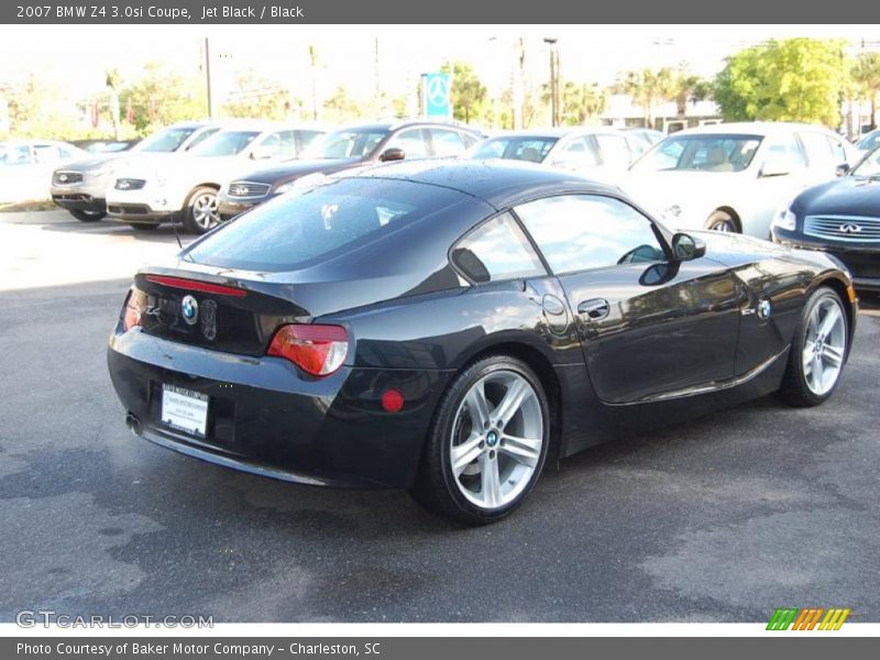 Jet Black / Black 2007 BMW Z4 3.0si Coupe