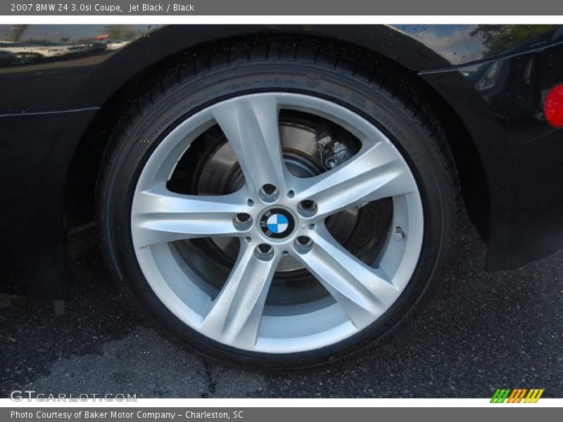 Jet Black / Black 2007 BMW Z4 3.0si Coupe