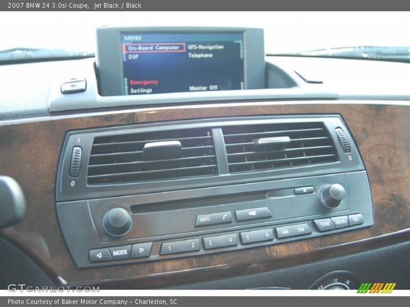 Jet Black / Black 2007 BMW Z4 3.0si Coupe