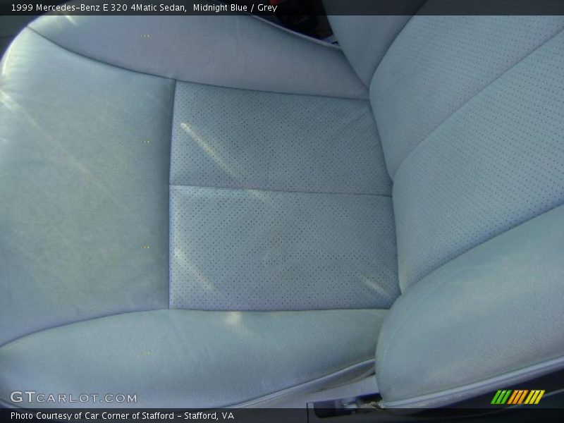 Midnight Blue / Grey 1999 Mercedes-Benz E 320 4Matic Sedan