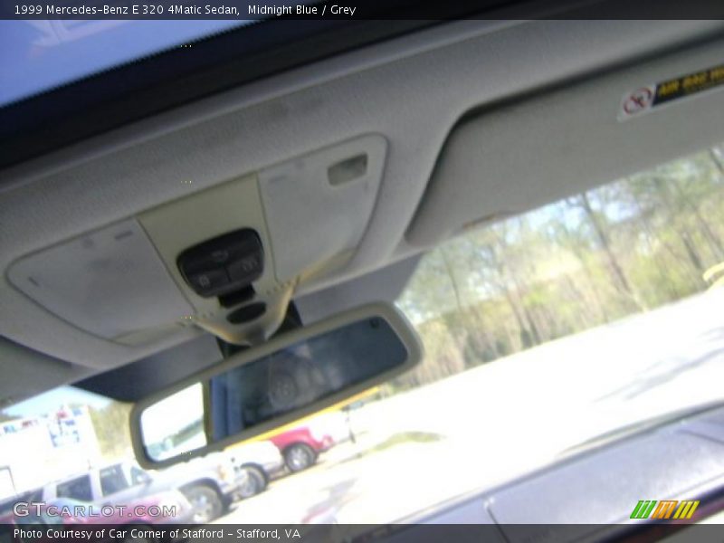 Midnight Blue / Grey 1999 Mercedes-Benz E 320 4Matic Sedan