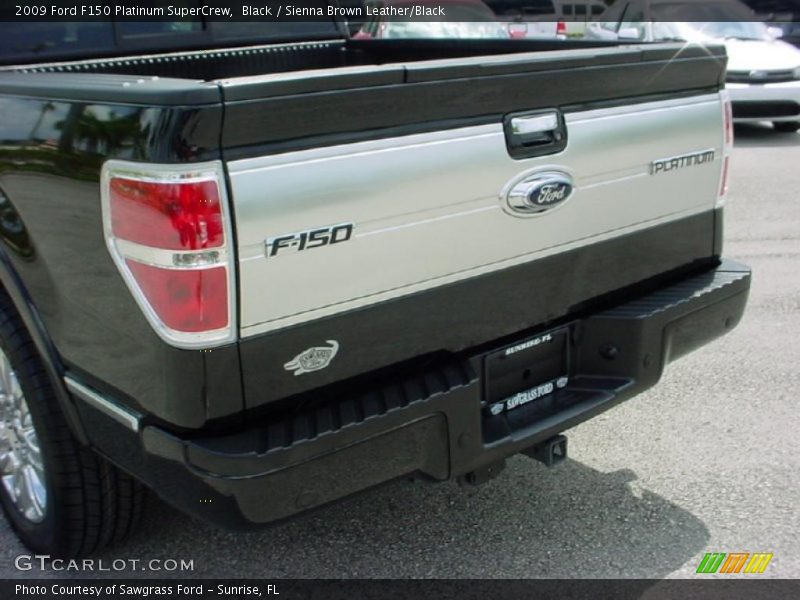 Black / Sienna Brown Leather/Black 2009 Ford F150 Platinum SuperCrew