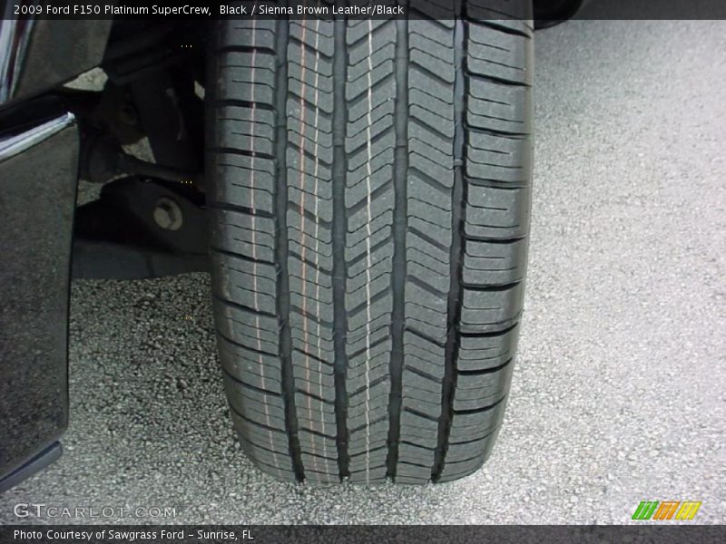 Black / Sienna Brown Leather/Black 2009 Ford F150 Platinum SuperCrew