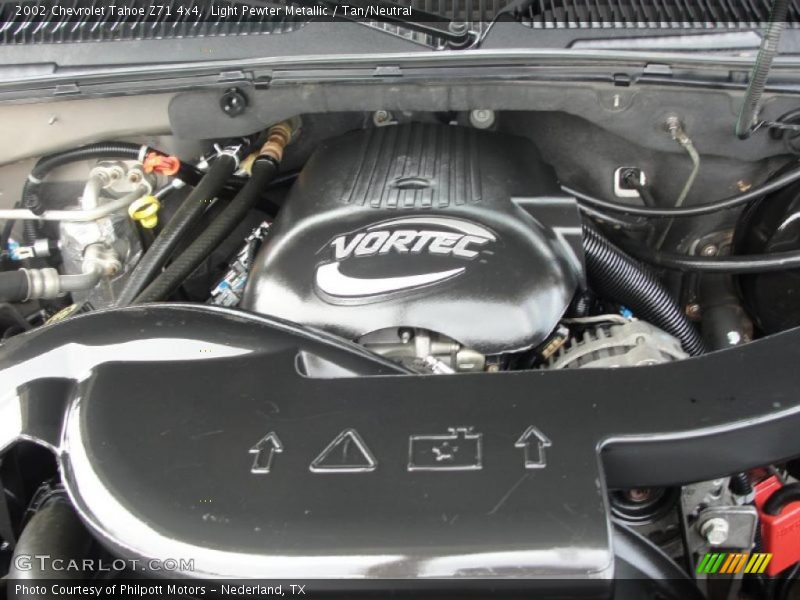Light Pewter Metallic / Tan/Neutral 2002 Chevrolet Tahoe Z71 4x4