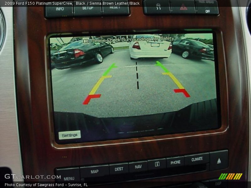 Black / Sienna Brown Leather/Black 2009 Ford F150 Platinum SuperCrew