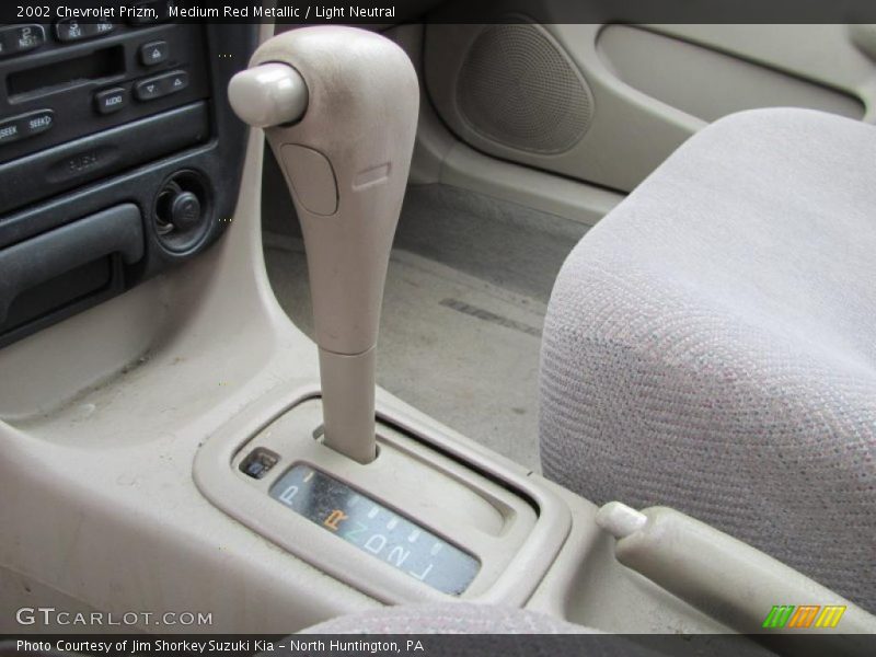Medium Red Metallic / Light Neutral 2002 Chevrolet Prizm