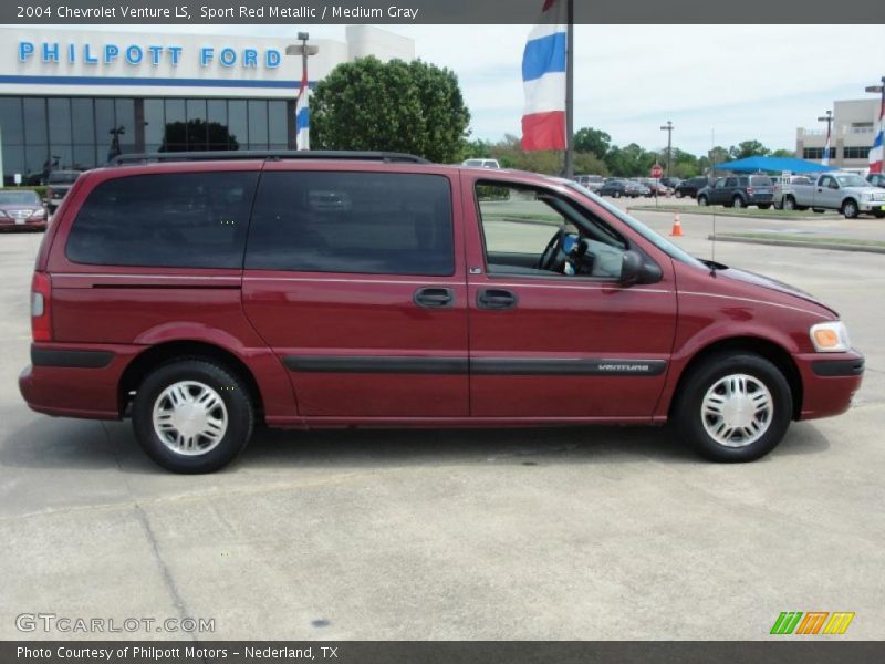 Sport Red Metallic / Medium Gray 2004 Chevrolet Venture LS