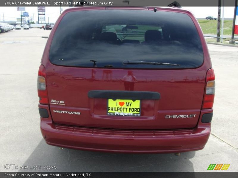 Sport Red Metallic / Medium Gray 2004 Chevrolet Venture LS