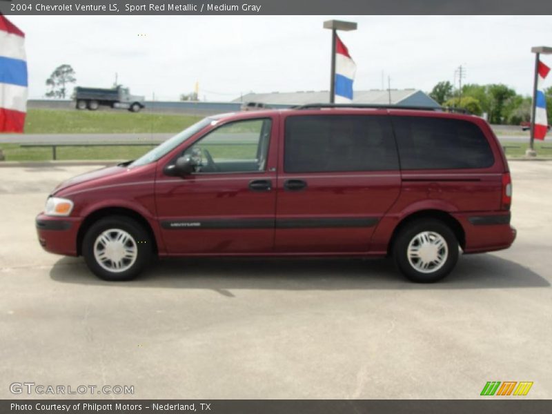 Sport Red Metallic / Medium Gray 2004 Chevrolet Venture LS