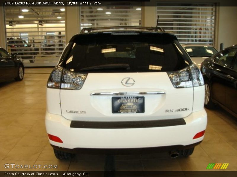 Crystal White / Ivory 2007 Lexus RX 400h AWD Hybrid