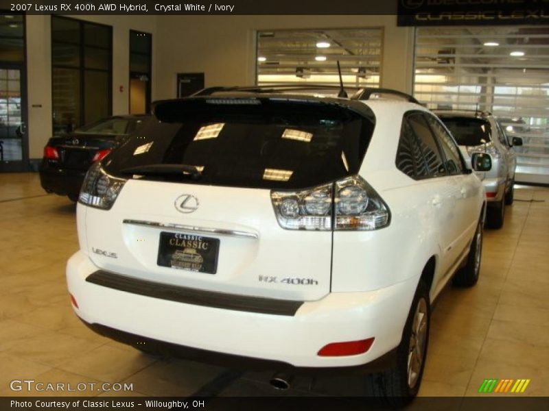 Crystal White / Ivory 2007 Lexus RX 400h AWD Hybrid