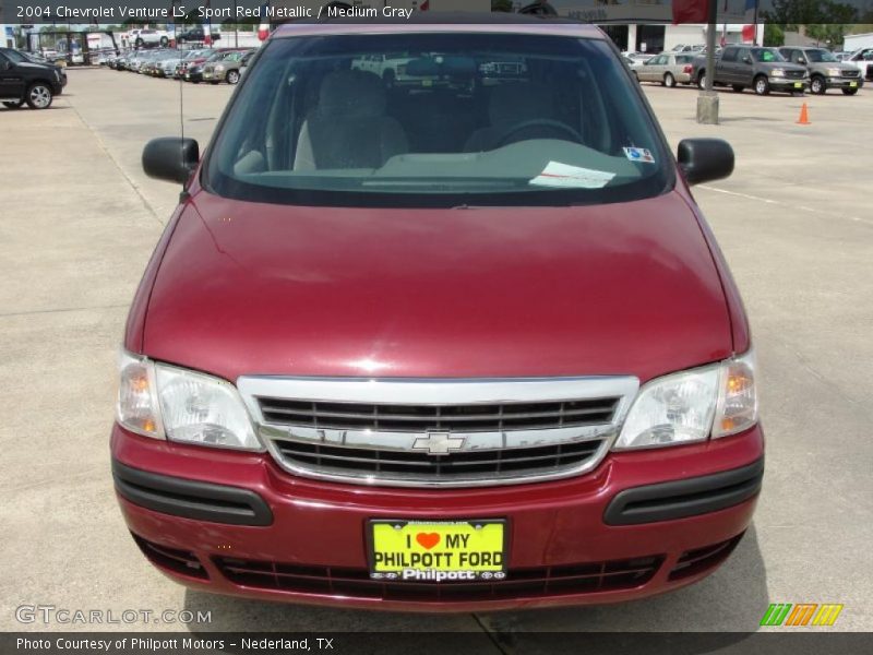 Sport Red Metallic / Medium Gray 2004 Chevrolet Venture LS