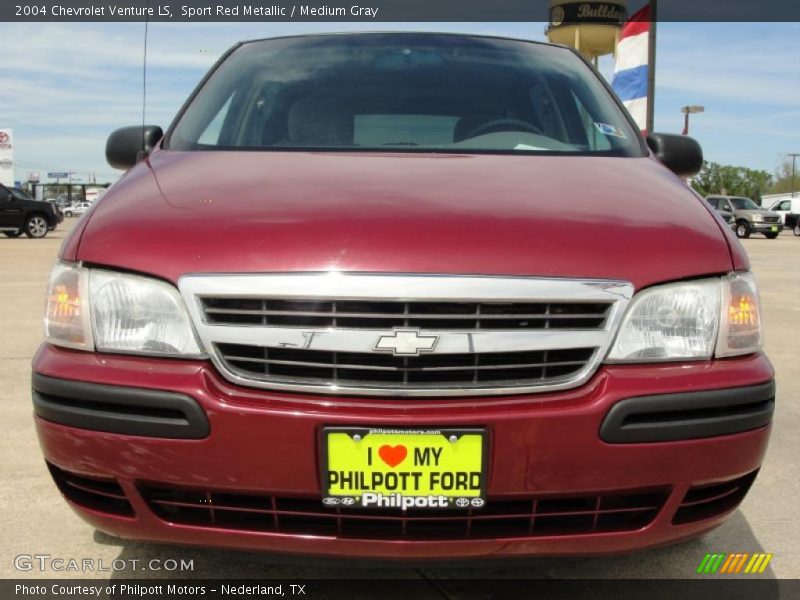 Sport Red Metallic / Medium Gray 2004 Chevrolet Venture LS