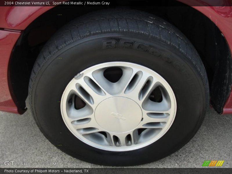 Sport Red Metallic / Medium Gray 2004 Chevrolet Venture LS