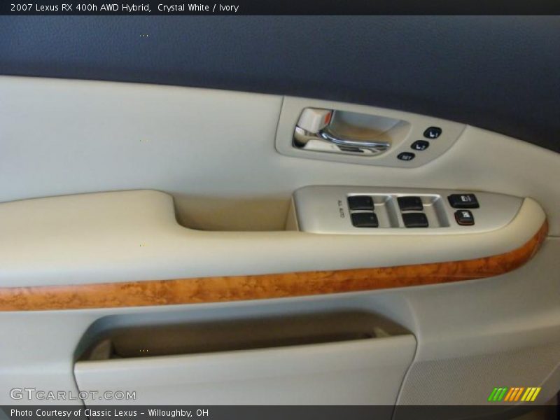 Crystal White / Ivory 2007 Lexus RX 400h AWD Hybrid